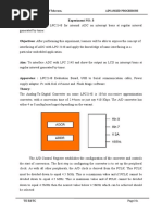 Experiment No 3 Adc