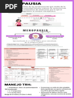 Triptico Menopausia 1 | PDF | Menopausia | Osteoporosis