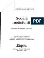 Antonie de Suroj - Scoala Rugaciunii