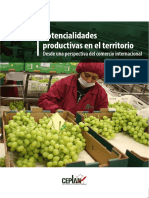 Potencialidades Productivas en El Territorio. Desde Una Perspectiva Del Comercio Internacional