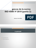 Les Exigences de La Norme ISO 45001 Partie 2