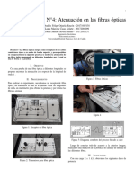 Atenuación en Fibras Ópticas