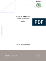 SSP 103 Skoda Fabia III Vehicle Introduction Part I