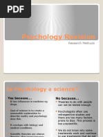 Psychology Revision: Research Methods