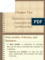 Database concepts and architecture fundamentals