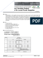 500ma Secondary Variable Output LDO Regulators For Local Power Supplies