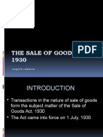6 (1) (1) - The Sale of Goods Act, 1930