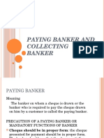 Paying Banker and Collecting Banker