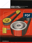 Belt Bando Catalogue | Belt (Mechanical) | Transmission (Mechanics)