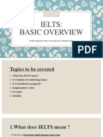 Ielts: Basic Overview: Every Reason Why You Should Choose This