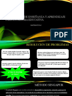 Estrategias de Enseñanza y Aprendizaje para La Mejora