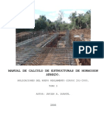 Manual de Calculo de Estructuras de Hormigon Armado