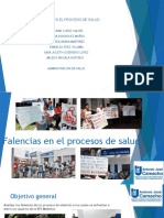 Falencias en El Procesos de Salud Diapositivass