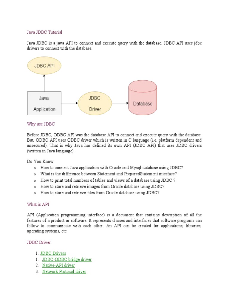 Java JDBC Tutorial | PDF | Information Retrieval | Computing Platforms