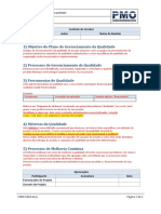 Ger Da Qualidade Do Projeto (Formulário para Preenchimento)