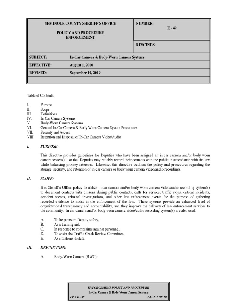Public Records Seminole County