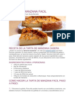 TARTA DE MANZANA FACIL Receta 9