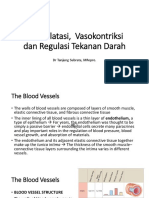 Vasodilatasi, Vasokontriksi Dan Regulasi Tekanan Darah: DR Tanjung Subrata, Mrepro