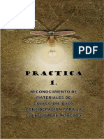 Practica 1. Reconocimiento de Materiales - Entomologia