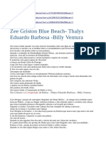 Zee Griston Blue Beach - Thalys Eduardo Barbosa-Billy Ventura