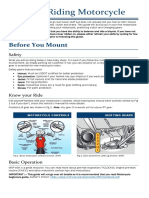 Basics of Riding Motorcycle v5
