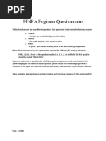 FINRA Prescreen Big Data Engineer