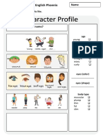 許興平 - HW - Describing People - Character Profiles