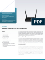 Wireless N300 ADSL2+ Modem Router: Product Highlights