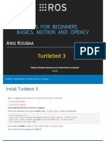 Ros For Beginners Basics, Motion and Opencv: NIS Oubaa