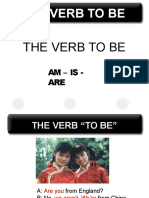 The Verb To Be