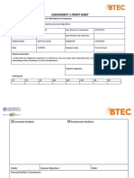 Assignment 1 Front Sheet: Qualification BTEC Level 5 HND Diploma in Computing Unit Number and Title Submission Date