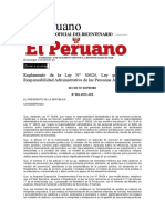 Reglamento de La Ley #30424