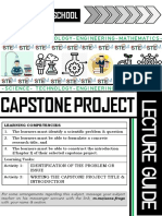 Capstone Project: Senior High School