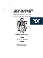 Trabajo Economia Empresarial