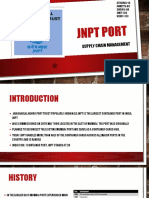 JNPT Port: Supply Chain Management