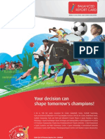 Your Decision Can Shape Tomorrow's Champions!: World Class Sport and Fitness Education