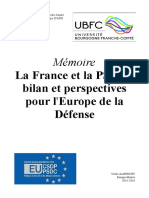 La France Et La PSDC Bilan Et Perspectiv