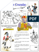 Ficha de Trabajo Sobre Las Cruzadas 2do Sec.