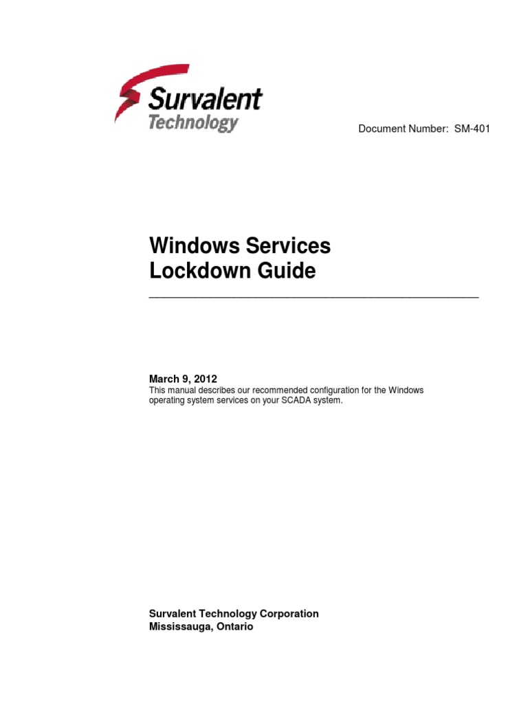 Sm 401 windows services lockdown guide pdf hyper v remote desktop
