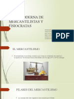 Edad Moderna de Mercantilistas y Fisiocratas