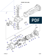 FIG FIG 3415 3415 Front Front Axle AXLE (4/6) (4/6) : PW95R - 2D PW95R - 2D D-0070 D-0070