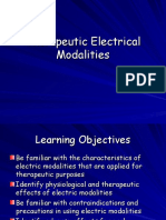 Therapeutic Electrical Modalities