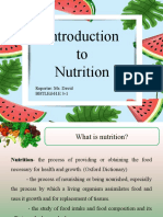 FoodNutri - PPT David