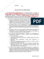 Form 2 Affidavit of Joint Undertaking