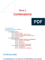 Tema2. Combinatoria (2)