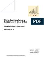 Caste Discrimination