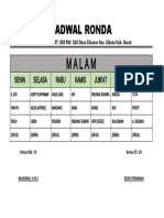 Jadwal Ronda Rw. 10 Sukasenang