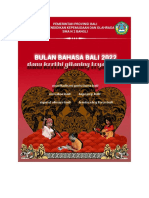 Kriteria Lomba Bulan Bahasa Bali 2022