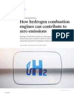 How Hydrogen Combustion Engines Can Contribute To Zero Emissions