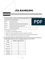 Class 4 Data Handling Activities | PDF